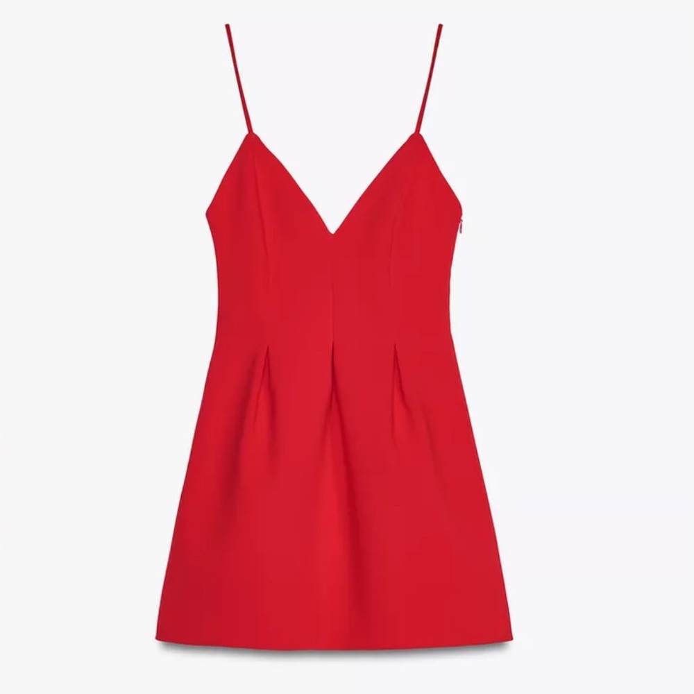 Zara Red Mini Dress - Size S - NWT